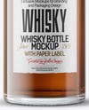 Whiskey Bottle Mockup