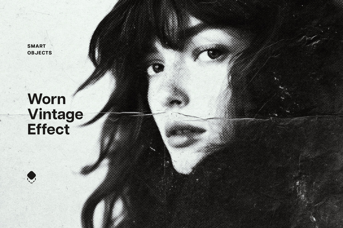 Worn Vintage Photo Effect