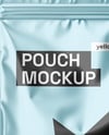 Metallic Stand-up Pouch Mockup