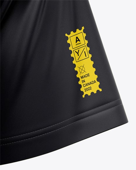 Raglan Short Sleeve Cage Jacket Mockup
