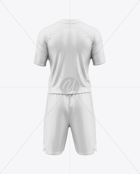 Soccer Kit Mockup - Back View