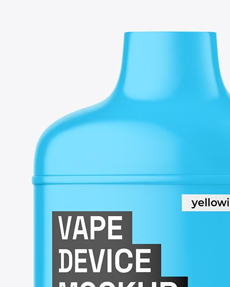 Matte Vape Device Mockup