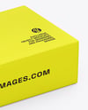 Slide Box Mockup – Half Side View