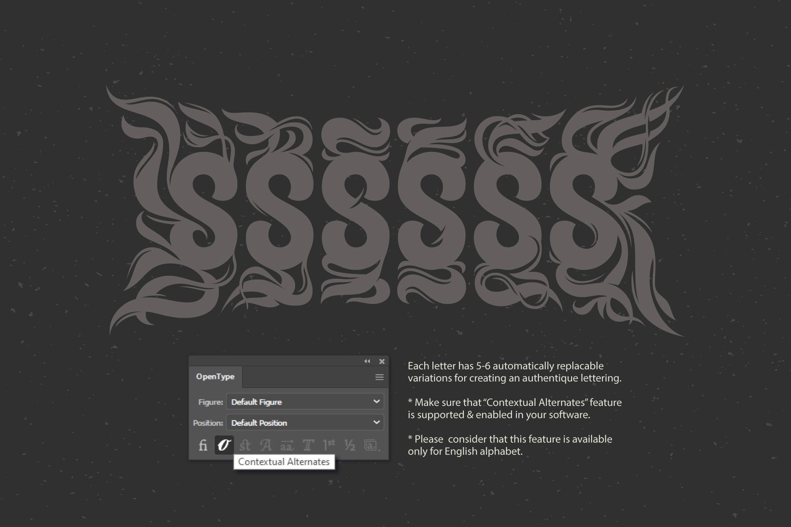 Hairy Metal — Hardcore Font