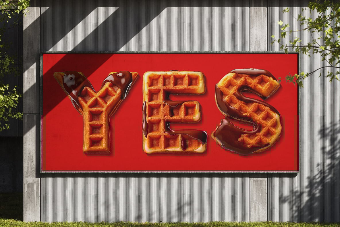 Waffle Drip Font
