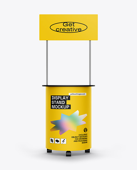 Display Stand Mockup - Banners