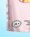 Glossy Metallic Pouch Mockup