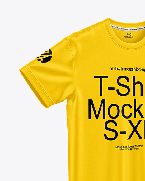 Crew Neck T-Shirt Mockup