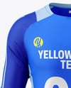 Training Long Sleeve Jersey Mockup - Front View