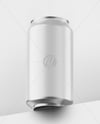 Aluminium Can With Matte Finish Mockup