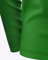 Men's Long Sleeve Raglan Polo Mockup