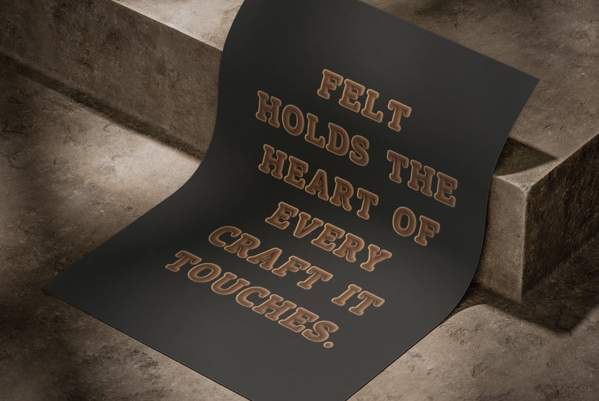 Felt Font