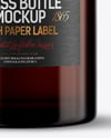Amber Bottle Mockup