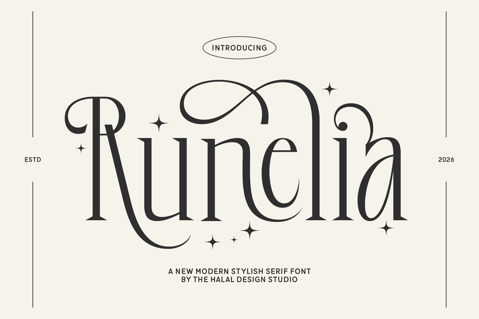 Runelia Elegant Serif Font