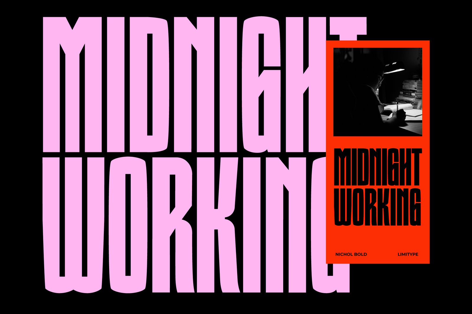 Nichol - Condensed Font