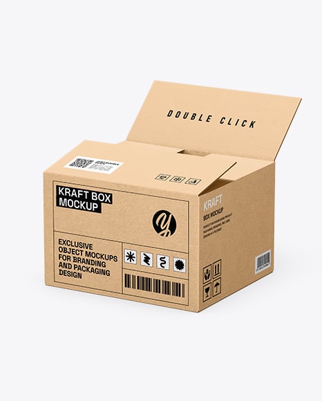 Kraft Box Mockup