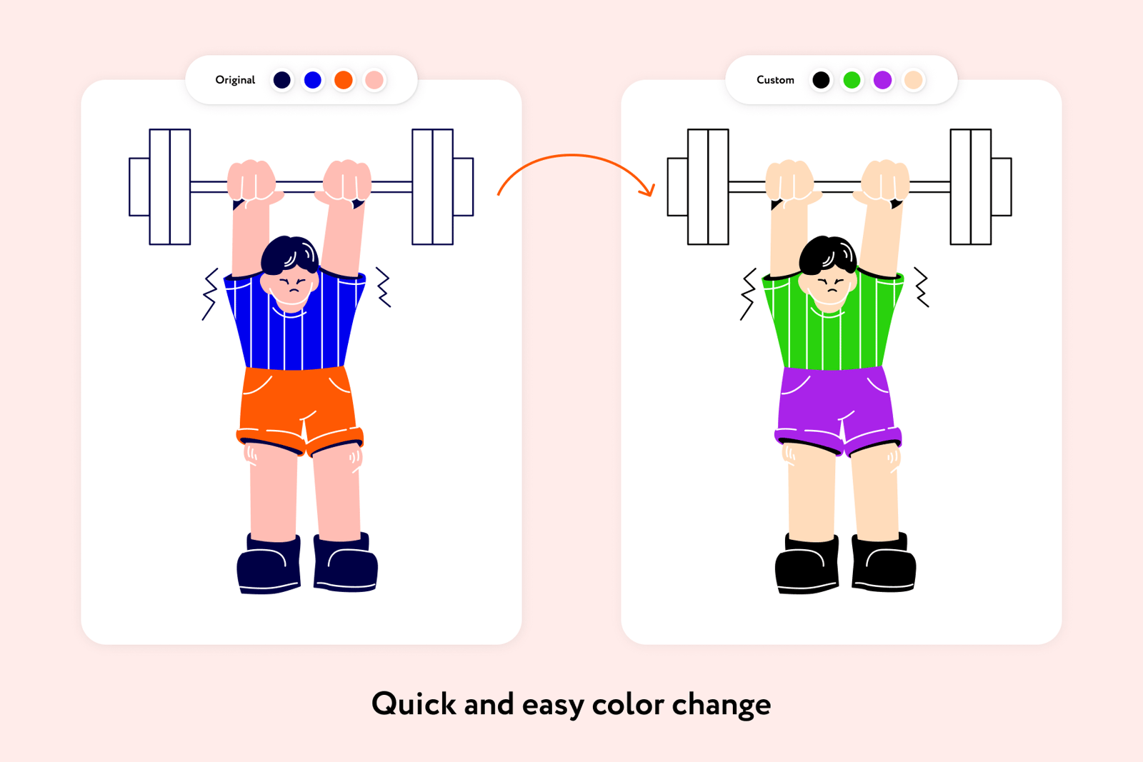 Lopsy Sport &amp; Fitness Illustrations