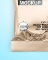 Glossy Metallic Package Mockup