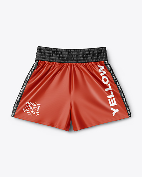 Boxing Shorts Mockup - Team mockup