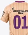 Baseball Jersey Mockup - Back View