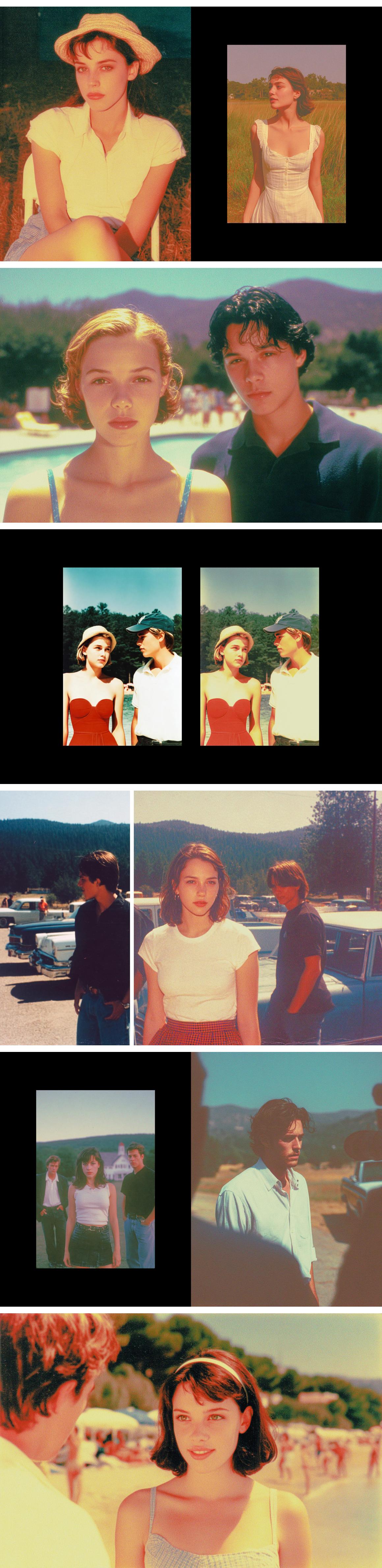 1990s Film Photo Template