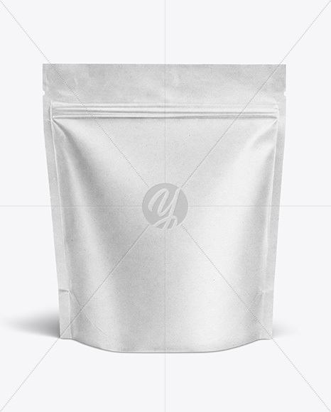 Kraft Stand-up Pouch Mockup