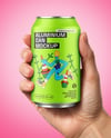 355ml Matte Aluminium Drink Can in Hand Mockup