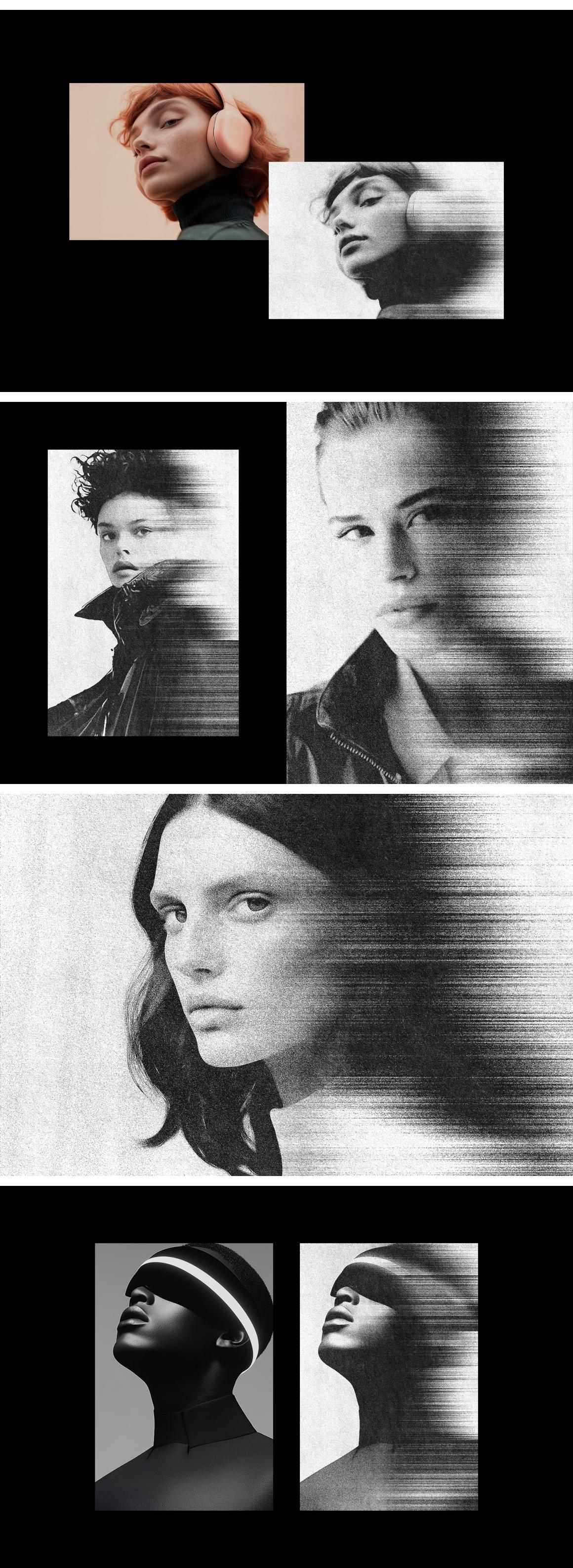 Grunge Motion Photo Effect