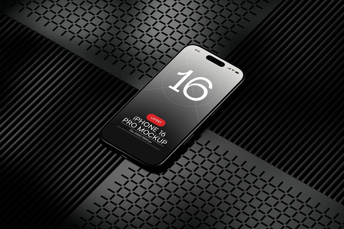 iPhone 16 Pro Mockup