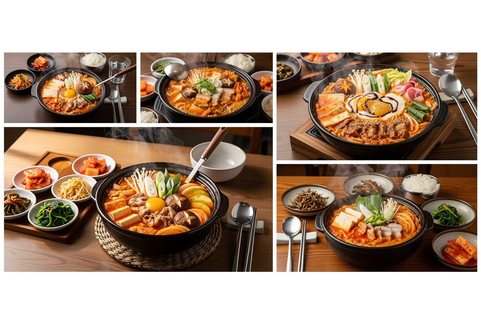 46 Korean Jjigae Stock Photos for Authentic Food and Menu Design