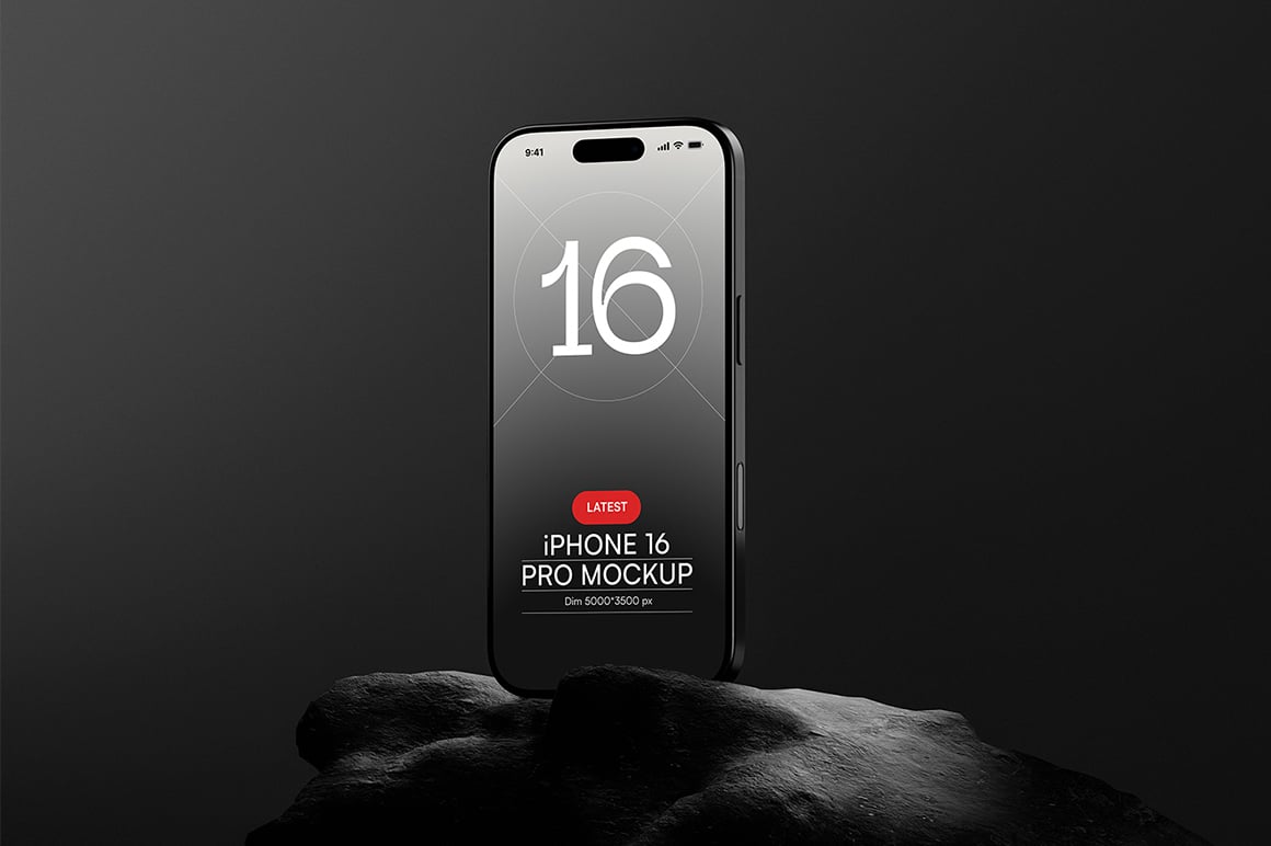 iPhone 16 Pro Mockup