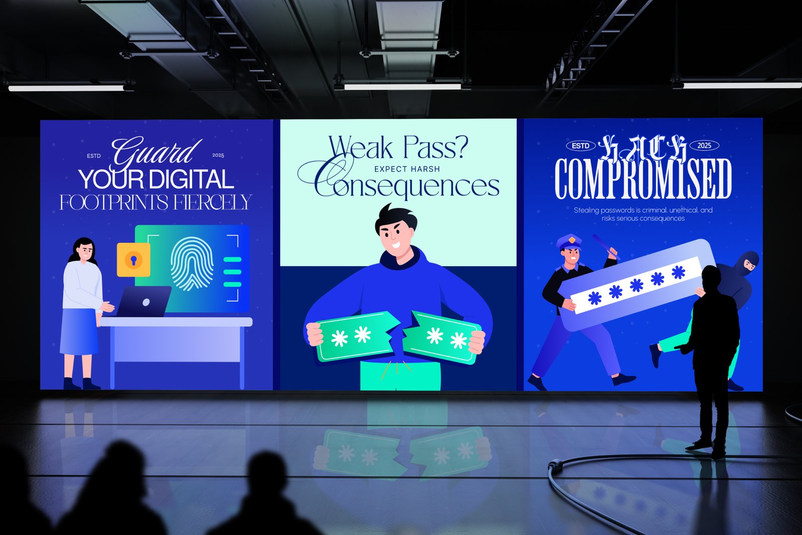 Cyber Security Illustration Set