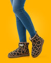 Pair of UGG Boots on Woman's Legs Mockup