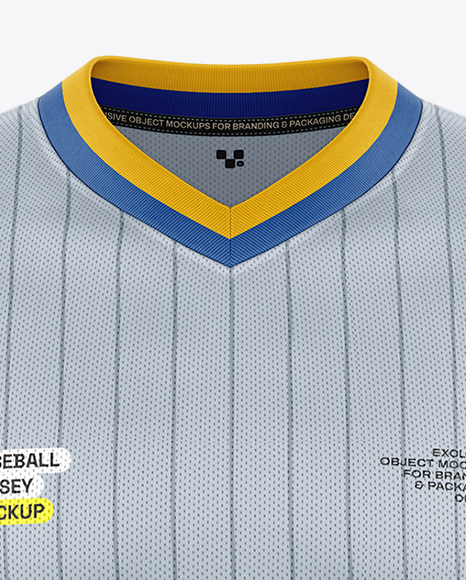 Baseball Jersey Mockup - Front View