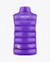 Glossy Down Vest Mockup