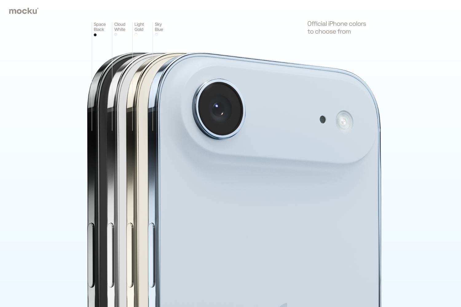 iPhone Air Mockup Set
