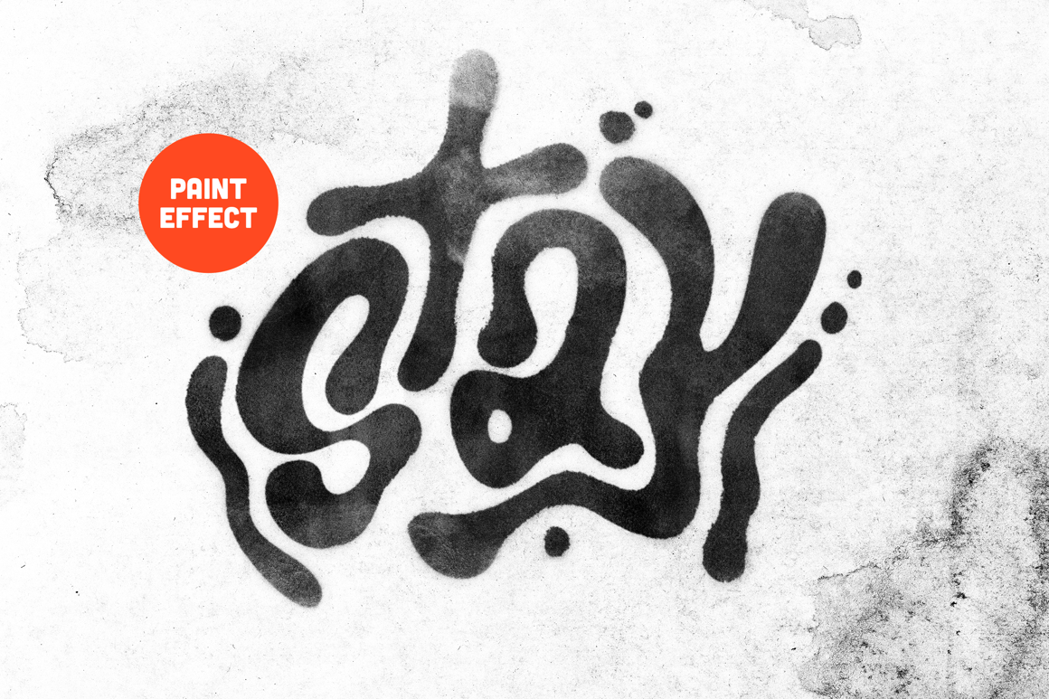 Watercolor Paint Text &amp; Logo Effect