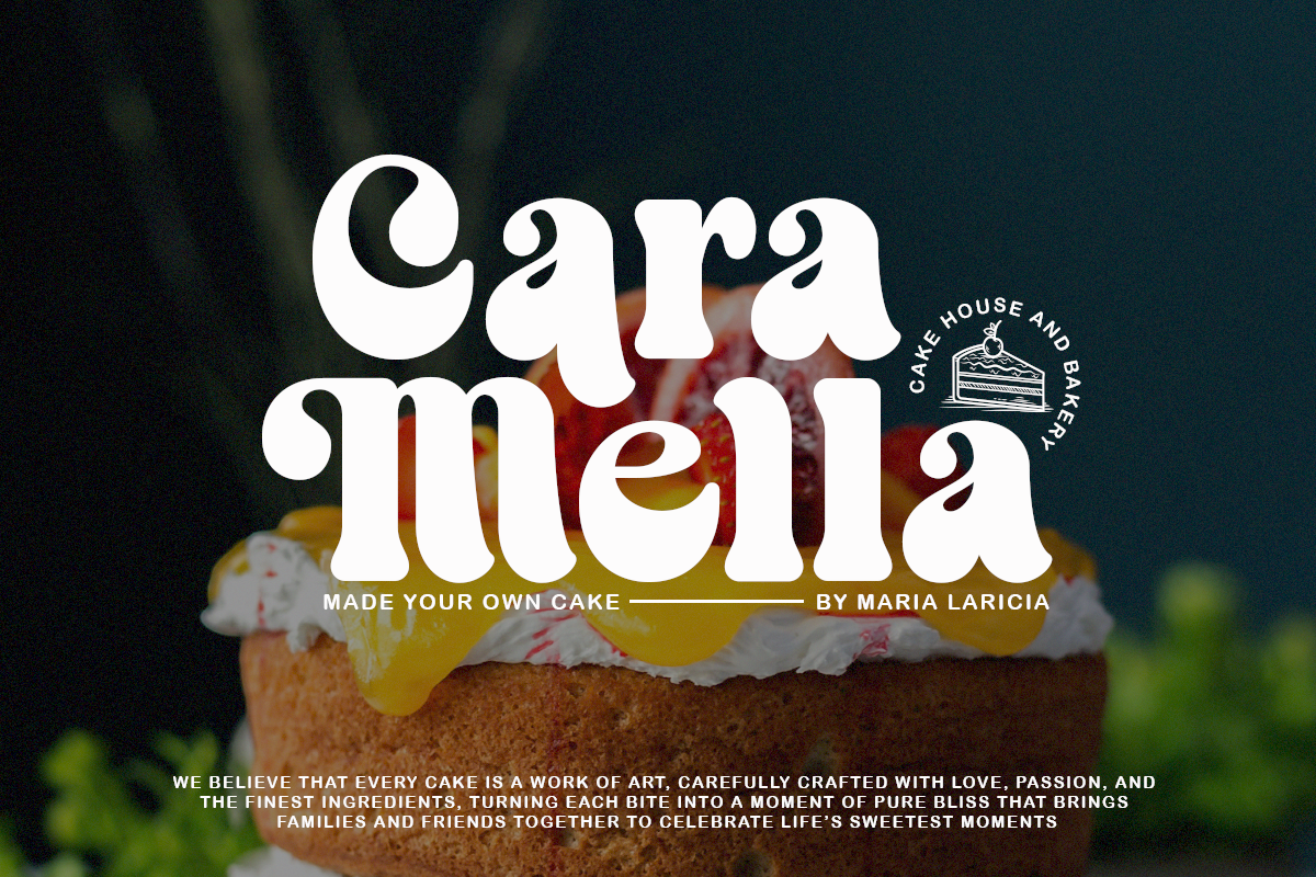 Cendolia | Groovy Retro Font