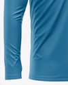 ¼ Zipper Mock Neck Long Sleeve Jersey