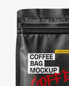 Kraft Paper Coffee Bag Mockup