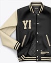 Varsity Jacket Flat Lay