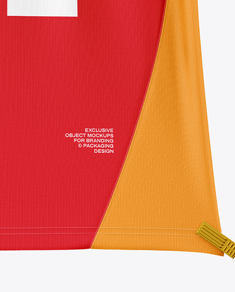 Training Jersey Hanging on a Hooked Frame Mockup