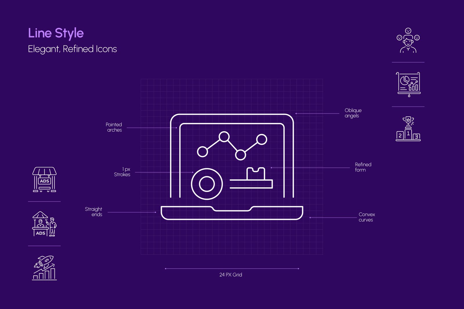 Marketing and Advertising Icons