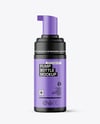 Matte Foam Pump Bottle with Box Mockup