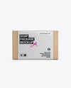 Kraft Paper Soap Bar Mockup – Front View