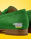 Pair of Suede Loafers Mockup