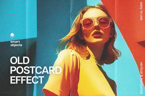 Old Postcard Photo Effect - Creative Store