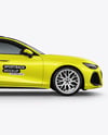 Sportback Car Mockup - Side View