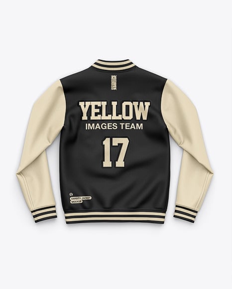 Varsity Jacket Flat Lay