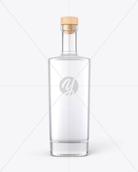 Vodka Bottle Mockup